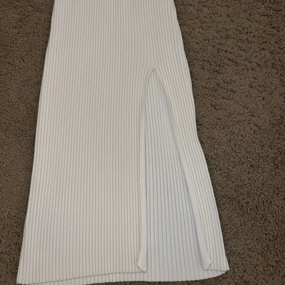 Abercrombie & Fitch White Maxi Dress